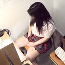 【盗◯】熊本の某有名お嬢様校のJ◯。ロリ巨乳。塾の自習室でオナニーの一部始終。【流出】