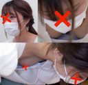 【Chest flicker】Lifesaving training (22) Floating bra with beautiful breasts and big breasts 2 people　