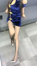 【Today's Ichioshi】Raw and beautiful leg masturbator woman (116) * Cheongsam beautiful legs