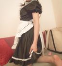 [Personal shooting] Akiba girl's sensitive in maid clothes continues to twitch until it is squirming and rolls up 6 times * Limited quantity