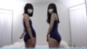 Active 18-year-old Marina-chan & Lara-chan! Uniform gravure intention is a twin shoot with a squirt water masturbator! ?? 【4K】