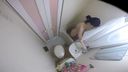 [Stolen ● ] The private life of a beautiful woman living alone is leaked! Naked masturbation in a small room full of life!