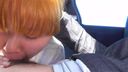 [개인 촬영] 십대 이마라 같은 사랑의 색백 소녀, 차 안의 비디오