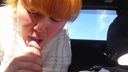 【個人撮影】10代イマラ好き色白女子、車内フェラ動画です
