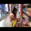 [Basket upside down shooting 06] Big ass gal while shopping bites into and fierce panchira