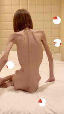 【Caution】Rina Machida Garigari Video Work 5th Returns to 24.6kg Let's take a closer look at the bone body.