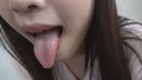 The pleasure of licking your nose with a rough but juicy and smelly dirty tongue (completely original)