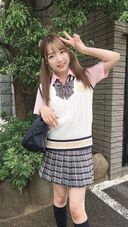 A school girl who takes a break from club activities after school and works daddy activities "Yuppi" "When you knead your nipples, you get wet ... (* 'Д') huh"