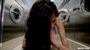 Pervs On Patrol - Latina Gets Facial In Laundromat