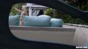 Pervs On Patrol - Slim Teen's Cute Blue Bikini
