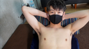 [First debut] Imadoki 19-year-old slim handsome boy is by a man and ejaculates vigorously!