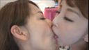 Lesbians who go crazy for kissing!! －2