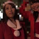 【Verification】Santa cosplay beauty is easy to open the crotch