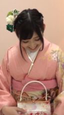 [Personal shooting] Loli face new adult JD2 life's first chuhai and mud 〇 sex by messing up mom's furisode * Amateur, POV, POV