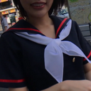 【Gonzo】Call the Sailor Con Cafe girl who was handing out leaflets to the hotel and rich SEX! Bukkake on a cute face!