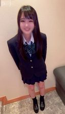 [個人拍攝] 我真的很想穿制服的少女Hina-chan，一個十幾歲的活躍學生超然美麗的女孩。 一點一點地把它取下來，讓它變得尊重，直到它生了