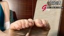 구쵸 젖은 OL캐논 새끼 손가락 오픈 24-24.5 cm똑딱 구두창 발가락