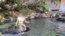 Chidori ♪ bathing while being watched by a man in a mixed bathing hot spring