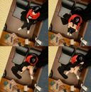 vol.70 "Wet masturbation" at Necafe. A perverted routine of an idol type of black hair bob! !! Secretly to my male friend...