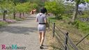 我穿著迷你連衣裙來到了以櫻花聞名的深山公園/第1部分[完整版]