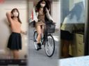 【Identification completed】Famous influencer tailed for two days and bukkake on a bicycle