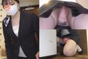 【Hotel Woman】Superb view big open legs! Small area T-back with full view of the labia majora seen from below