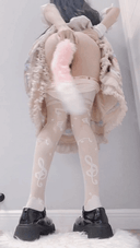 【FHD Amateur】▌Cuteli▌White Thread Lolita Occlusion Tail Super 可爱