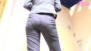 Pantsuit OL plump buttocks and kuikomi. Panty Lines(1)