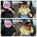 < on the condition > help with the luxurious bonus video ❗️, I tried to give a friend a in the car in front of me www