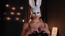 Dane Jones - Blonde bunny shares Easter treat