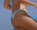 Bikini butt ★ overseas beach swimsuit beauties!