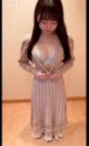 【個撮】20歳現〇受付嬢。モテたい系清楚系ｐ活女子４　春服に会ったときのハメ撮り中出しセックス。