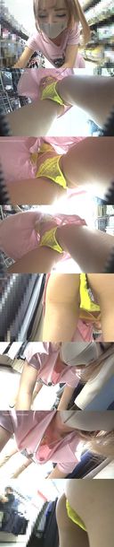 [附贈贈視頻]國寶班！ ！！ Geki Kawa 店容量 （3） 透明的超色情華麗 T 背移位，完全可見！ 胸罩和褲子的尺寸有點不同，我是一個帶著哈米出來的女孩！