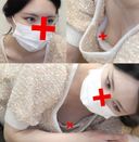 【Chest chiller】Lifesaving training (25) Hidden photo of defenseless chest 3 people