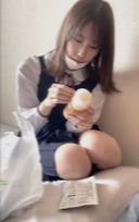 [Slope system beauty ● woman] Kazumin-like club activity return J ●. Twice large vaginal shot in the trained innocent of a Tokyo basketball club girl. I cried for my first vaginal shot ...
