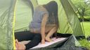 【New】 [Limited to 20 bottles 500 yen OFF] Hentai couple's real outdoor sex! Flirting in the tent in the afternoon /// Boyfriend squirting heavily after ejaculation //
