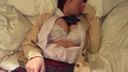 [Female 〇 student / individual shooting] Beautiful big breasts slender bob cut girl (18 years old) sex in uniform clothes full of immorality.