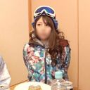 【素人】スキー場で25歳看護師美女をナンパ。Eカップ美乳のエロい身体を味わい尽くす中出しセックス。