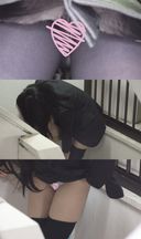 Ricksu saleswoman boldly changes clothes in the hallway and observes [Panchira]