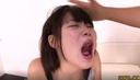 "Stop!" loli face busty girl rough face cumming training with big!