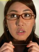 Kissing Face Mania Glasses Yuu-chan Kiss with glass! [Original work electronic photo book]