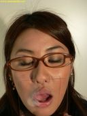 Kissing Face Mania Glasses Yuu-chan Kiss with glass! [Original work electronic photo book]