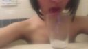 [Lips, mouth, tongue, spit fetish] Young Yankee queen's spit drink [Reward for M man]