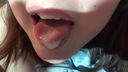 Almost face ☆ F cup chubby amateur girl's swallowing [Personal shooting ♪]