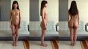 ★ Amateur Raw and undressed naked female body observation ★ Rin 20 years old [Personal shooting]