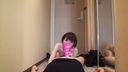 [Personal shooting] Nakaede-chan, who loves sex with a shortcut, is one-sidedly in the cowgirl position and vaginal shot! [Delusional video]