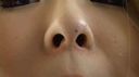 [鼻子] 一個業餘女孩的視頻集合，她的鼻子上有一個鼻屎！ ！！ 她有一張可愛的臉... ⑥