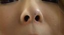 [Nose] A collection of videos of an amateur girl who got a booger on her nose! !! She has a cute face... ⑥