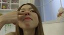 [Nose] A collection of videos of an amateur girl who got a booger on her nose! !! She has a cute face... ⑦