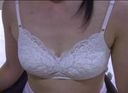 [Underwear fetish] Observe bras intently ☆ Pure white bra ♪ from front to back